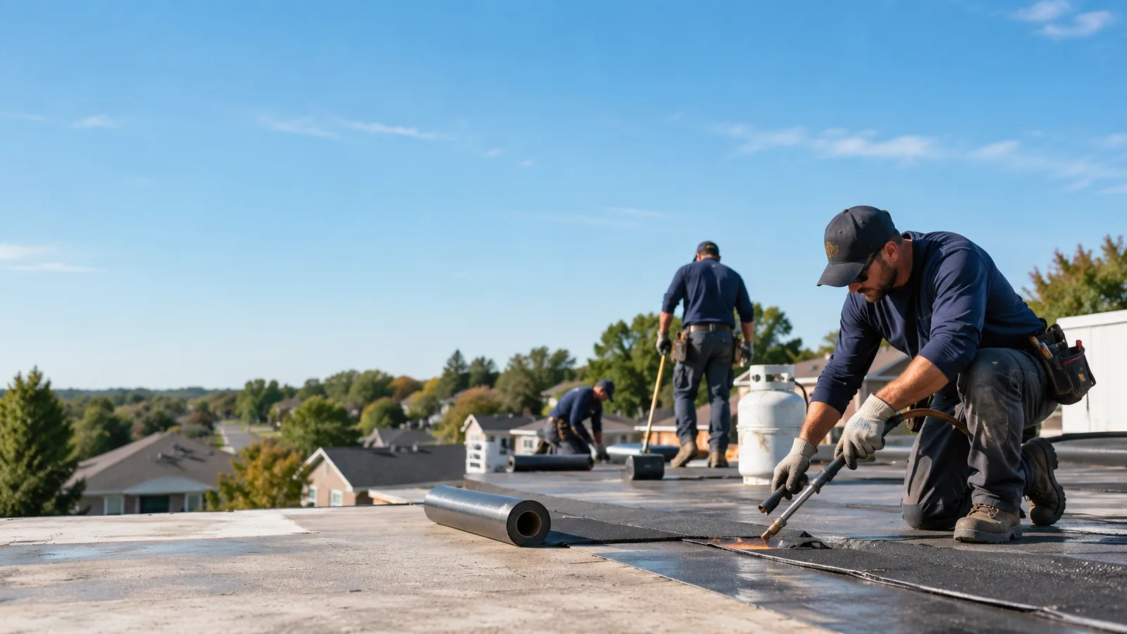 Flat Roof Leak Repair providers in Hettick, IL